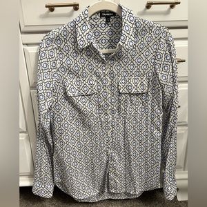 Express Button Up Dress Shirt